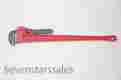 6aty2 Westward 48 L Heavy Duty Straight Pipe Wrench Cast Iron
