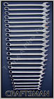 6mm-26mm Craftsman 21pc Full Polished Long Beam Combination Metric Wrench Set