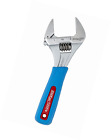 6wcb Channellock Wideazz Adjustable Wrench With Code Blue Grips 025582395139