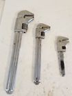 762931651972 Unbranded Pcs Adjustable Crescent Pipe Wrench
