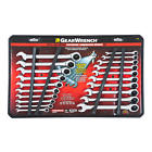 782298626574 Gearwrench 20pc Combination Ratcheting Wrench Set Sae And Metric