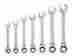 Gid-286991 7piece Stanley Metric Wrench Set Chrome Vanadium Steel Anti Corrosion Protection Ratchet 076174945430