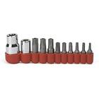 0995754 80724 Gearwrench Piece Torx Tamper Insert Bit Socket Set 099575807244
