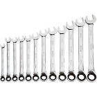 81329 Klutch Reversible Ratcheting Wrench Set Metric 802090813290