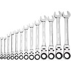 81330 Klutch Flex Ratchet Wrench Set Sae 802090813306