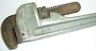818 Ridgid Model Aluminum Inch Straight Pipe Wrench Usa 0956913110094