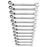 0995750 85488 Gearwrench Metric Indexing Combination Ratcheting Wrench Set 099575854880