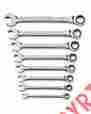 85599 Apex Tool Group Wrench Set Sae Open End Ratcheting 8 Pc Premium Steel Award Winning Technology 096518070055