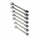 87-870 Stanley Pc Sae Reverse Gear Ratchet Wrench Set With Nylon