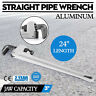 874az0041291527231077 Vevor Aluminum Straight Head Pipe Wrench With Overbite 882510759612