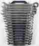 8mm-24mm Gearwrench 16pc Combination Ratcheting Wrench Set Metric