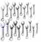 9-34956 Craftsman Professional Std Metric Full Polish Stubby 12 Pt Wrench Set