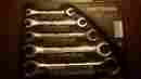 9-42012 Craftsman Professional Nos Usa 5-pc Standard Sae Flare Nut Wrench Set Fractional