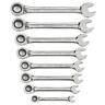 9-42405 Craftsman Metric Ratcheting Wrench Combo Set Rev New