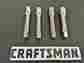 9-43355 Craftsman Brand New 4 Pack Extension Bars 3 8 Drive Inch-free Shipping