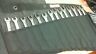 9-46576 Craftsman Standard Full Polish Combination Wrench Set