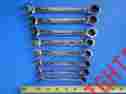 9018 9010 9012 9014 9016 9020 9022 9024 Gearwrench New 8pc Sae Flat Full Polish Ratcheting Combination Wrench Set