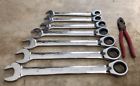 91-884 Stanley Jumbo Metric Reversible Ratchet Wrench Set