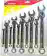 92053b Great Neck New 20 Pc Combination Wrench Set Sae 1 4 7 8 And Metric 6 18mm 076812073921