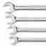93004d Gearwrench 5 Pc Metric Combination Wrench Set