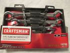 942012 Craftsman 5 Pc Sae Flare Nut Wrench Set 42012