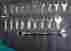 94682 Craftsman 20 Piece Ratcheting Combination Wrench Set Inch Metric In Roll 099575412202