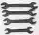 9mm-19mm Bridgeport Vtg Usa Open End Wrench Set 4 3 8 To Reverse In Metric