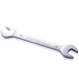 Gj-0035 Abj Double Head Open End Wrench Chrome Vanadium Steel Metric 14mm 14 15