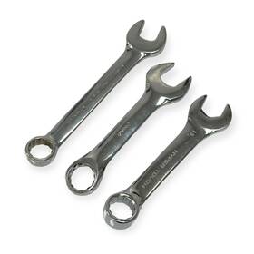 25-113 Armstrong Hyper Tough 15 And Unbranded Stubby Combination Wrench Set 3pc