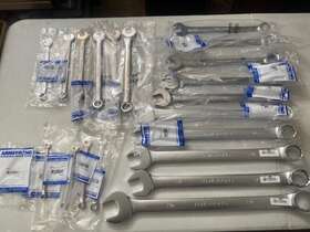 25-682 Armstrong 21pc 1/4-1-5/8 Inch 12pt Sae Comb Wrench Set Usa -missing 1