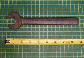 31-032 Armstrong Vintage 1 Inch Open End Wrench Round Made In Usa