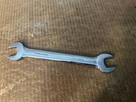 Armstrong 53-119 21 Mm X 23 Open End Metric Wrench Fully Polished Usa