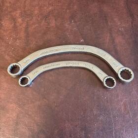 27-264 Armstrong Tools 27-268 2pc 12pt Half Moon Wrench Set