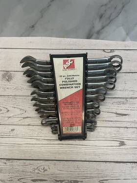 Asc 022630669578 Agri Supply 22 Pc Sae/ Metric Combination Wrench Set