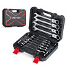 Ask04 Eastvolt Ratcheting Wrench Set Metric Combination 696228701067