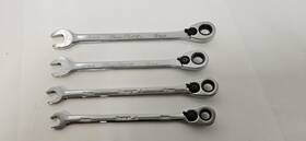 Blue Point 039725020970 And Snap-on Ratcheting Combo Wrench Set Metric 6-9mm Reversible