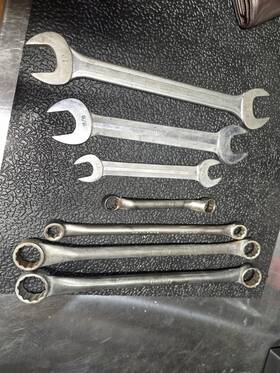 Blue Point S-5236 Supreme Mixed Wrench Set Double Box And Open End