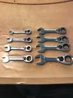 Boers708 Boers24 Blue Point Stubby Ratcheting Combination Wrench Set