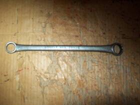 2892b Bonney Vintage 5/8 Inch And 3/4 Box Wrench 12 Point