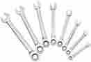 Btmt72269 Bostitch 8pc Combination Ratcheting Wrench Set-sae Anti-slip 076174722697