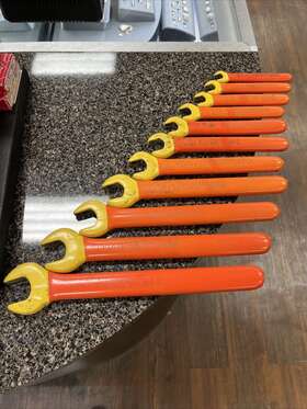 Ioews-11 Cementex 1000v Insulated 11 Piece Open End Wrench Set
