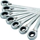 Cmmt12058 Craftsman Reversible Ratchet Wrench Set Standard Sae Box End Offset
