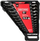 Cmmt12070 Craftsman Standard Gunmetal Chrome Sae Wrench Set