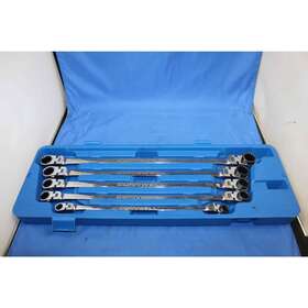 Crwlf5msb Cornwell 57015-3 5pc Metric Extra Long Flex Head Ratcheting Box Wrench Set