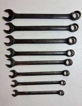 Cornwell Cwb-10 Usa Cwb Metric Combination Wrench Set 10-19mm Incomplete 8 Pc