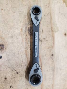 35385 Craftsman Ratchet Wrench Metric 4 In 1 14 15 17 19mm Sizes Fits