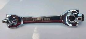 35740-ab Craftsman Dog Bone Multi Figure Eight Socket Wrench 1/8 Inch -3mm To 3/8 -10