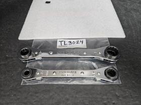 Craftsman 42602 42603 #42602 And #42603 12 Pt All In One 2 Pc Ratcheting Wrench Set Tl3024