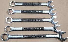 42923-42939-42937-42921-42925 Craftsman Usa 5-pc V Va Large Metric Combination Wrench Set 18-19-20-21-24mm