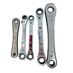 42163 Craftsman 43681 Double Box End Ratcheting Wrench Set 5 Pcs Usa